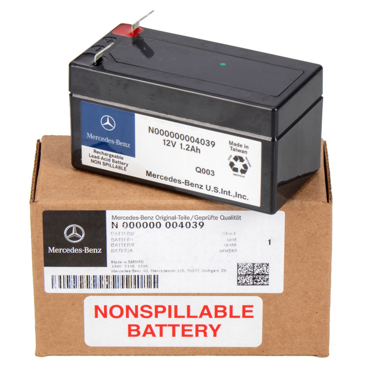 Baterie Auxiliara Oe Mercedes-Benz AGM 1.2Ah 12V N000000004039