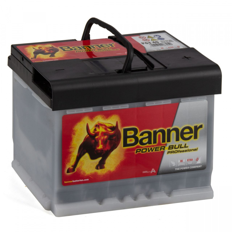 Baterie Banner Power Bull Professional 63Ah 620A 12V 013563400101