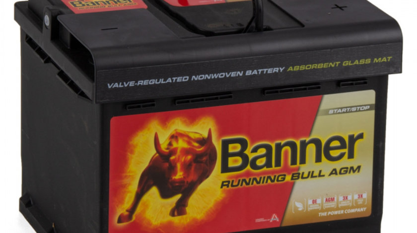 Baterie Banner Running Bull AGM 60Ah 12V 640A 016560010101
