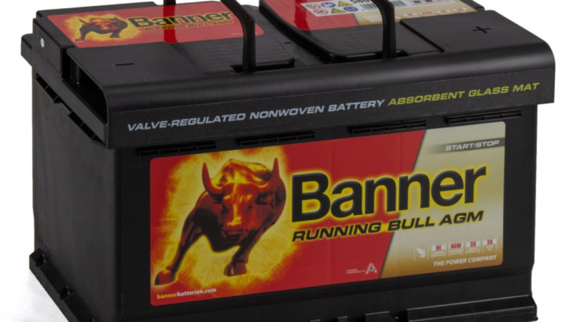 Baterie Banner Running Bull AGM 80Ah 800A 12V 016580010101