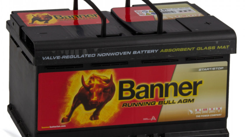 Baterie Banner Running Bull AGM 92Ah 850A 12V 016592010101