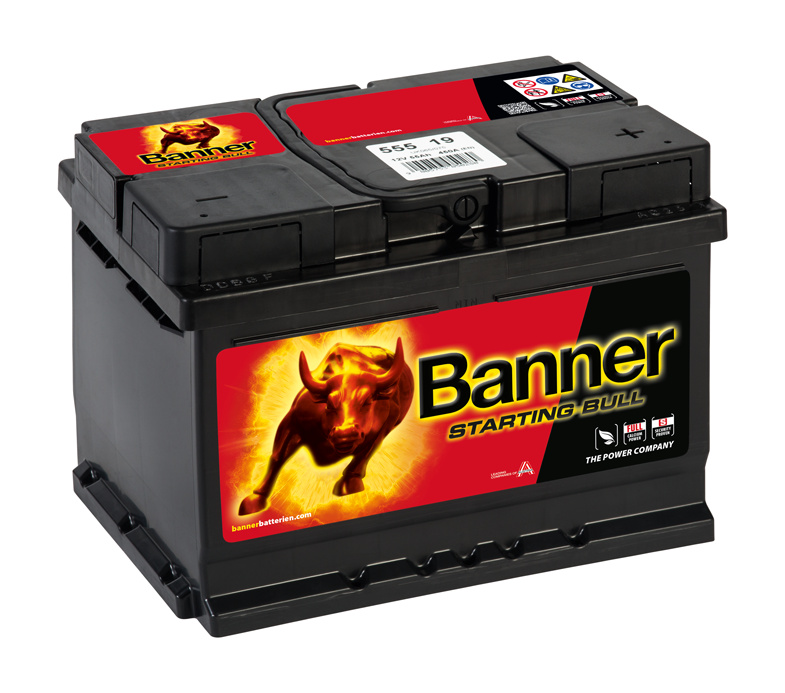 Baterie Banner Starting Bull 55Ah 450A 12V 010555190101