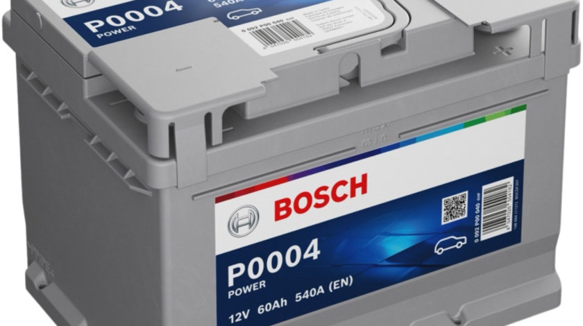 Baterie Bosch Power P0004 60Ah 540A 12V 0 092 P00 040