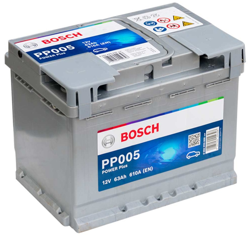 Baterie Bosch Power Plus 63Ah 610A 12V 0 092 PP0 050