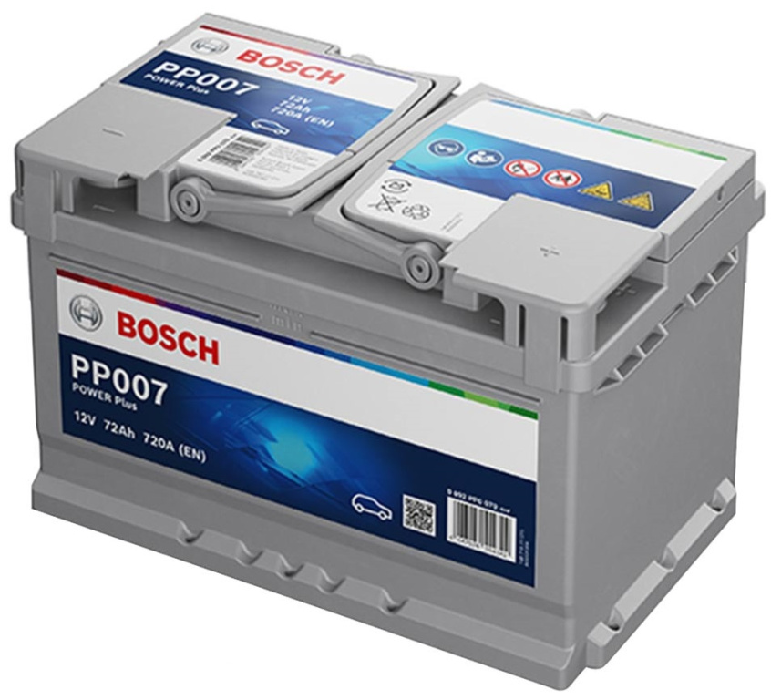 Baterie Bosch Power Plus 72Ah 720A 12V 0 092 PP0 070