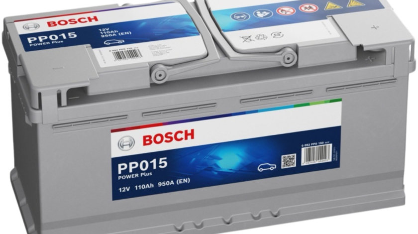 Baterie Bosch Power Plus PP015 110Ah 950A 12V 0 092 PP0 150