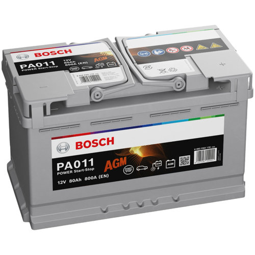 Baterie Bosch Power Start-Stop PA011 AMG Line 80Ah 800A 12V 0 092 PA0 110