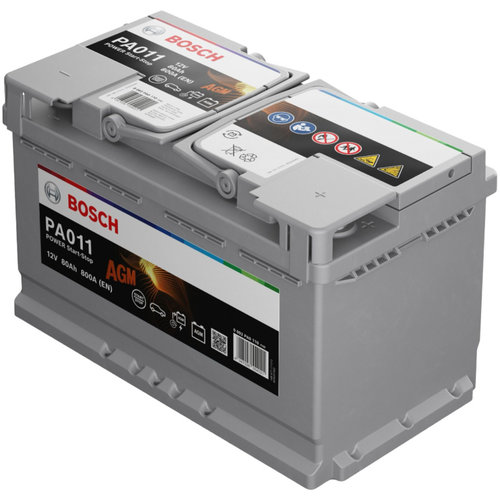 Baterie Bosch Power Start-Stop PA011 AMG Line 80Ah 800A 12V 0 092 PA0 110