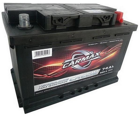 Baterie Carmax 74Ah 680A 12V 19285