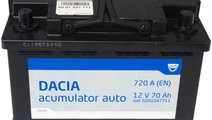 Baterie Dacia 70Ah 720A 12V 6001547711