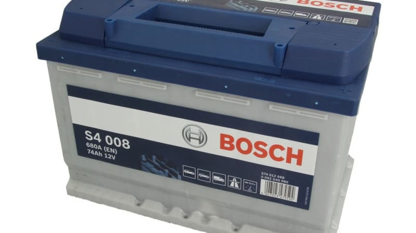 Baterie de pornire AUDI A2 (8Z0) (2000 - 2005) BOSCH 0 092 S40 080 piesa NOUA