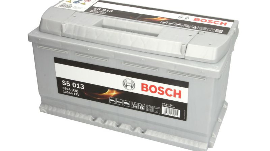 Baterie de pornire AUDI A6 (4A, C4) (1994 - 1997) BOSCH 0 092 S50 130 piesa NOUA
