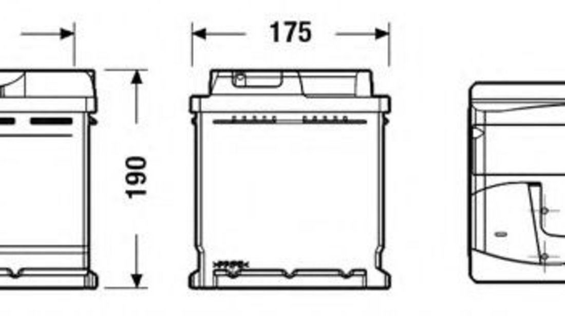 Baterie de pornire BMW Seria 3 Cupe (E36) (1992 - 1999) EXIDE EB620 piesa NOUA