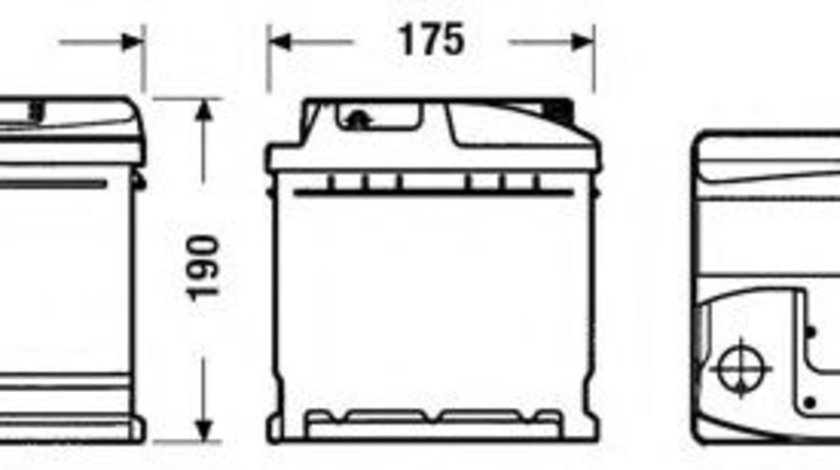 Baterie de pornire BMW Seria 3 (E36) (1990 - 1998) EXIDE EC900 piesa NOUA