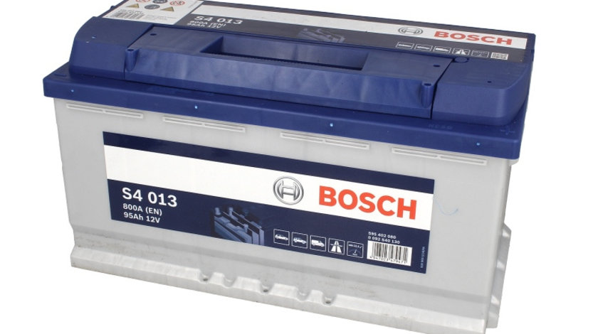 Baterie de pornire BMW Seria 6 Cabriolet (E64) (2004 - 2010) BOSCH 0 092 S40 130 piesa NOUA