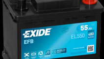 Baterie de pornire (EL550 EXIDE) ABARTH,ALFA ROMEO...