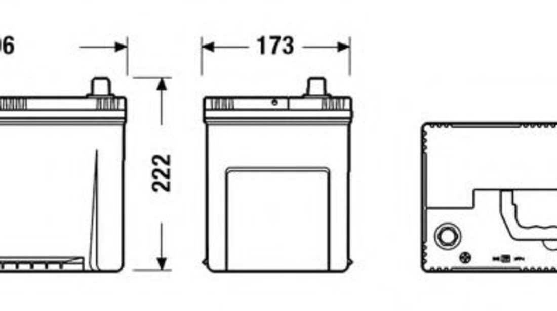 Baterie de pornire FORD RANGER (ES, ET) (2005 - 2012) EXIDE EA955 piesa NOUA