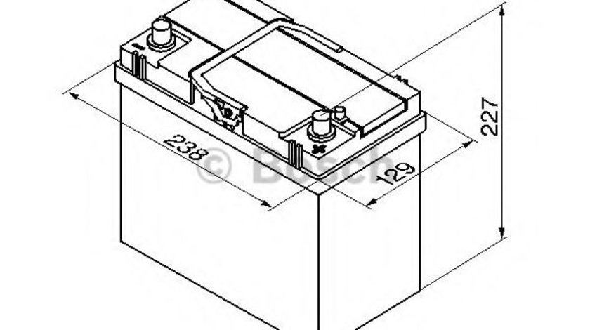 Baterie de pornire HONDA CIVIC VI Hatchback (EJ, EK) (1995 - 2001) BOSCH 0 092 S40 200 piesa NOUA