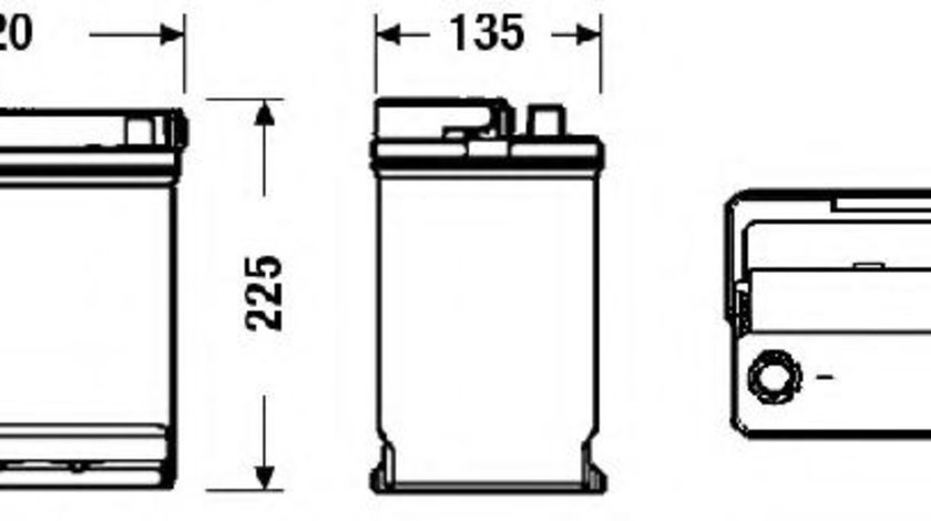 Baterie de pornire HONDA CIVIC VII Cupe (EM2) (2001 - 2005) EXIDE _EB450 piesa NOUA