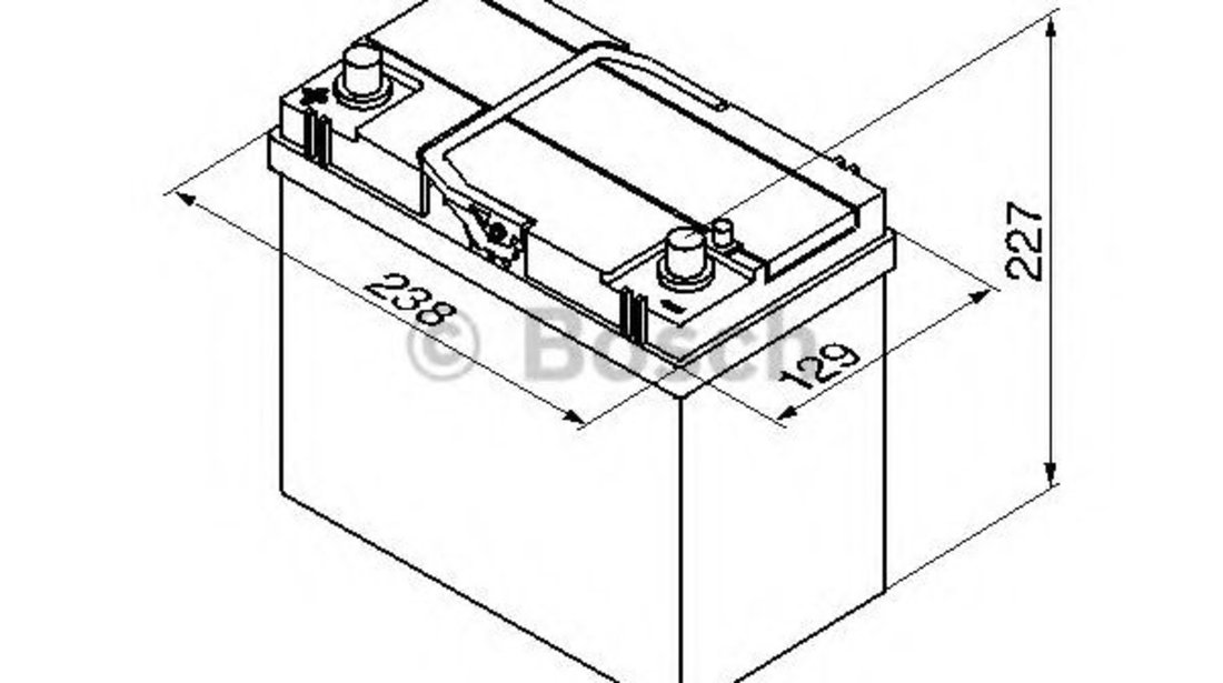 Baterie de pornire HONDA CIVIC VII Cupe (EM2) (2001 - 2005) BOSCH 0 092 S40 230 piesa NOUA