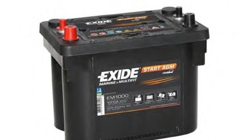 Baterie de pornire JEEP CHEROKEE (XJ) (1983 - 2001) EXIDE EM1000 piesa NOUA