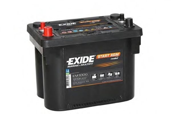 Baterie de pornire JEEP WRANGLER III (JK) (2007 - 2016) EXIDE EM1000 piesa NOUA