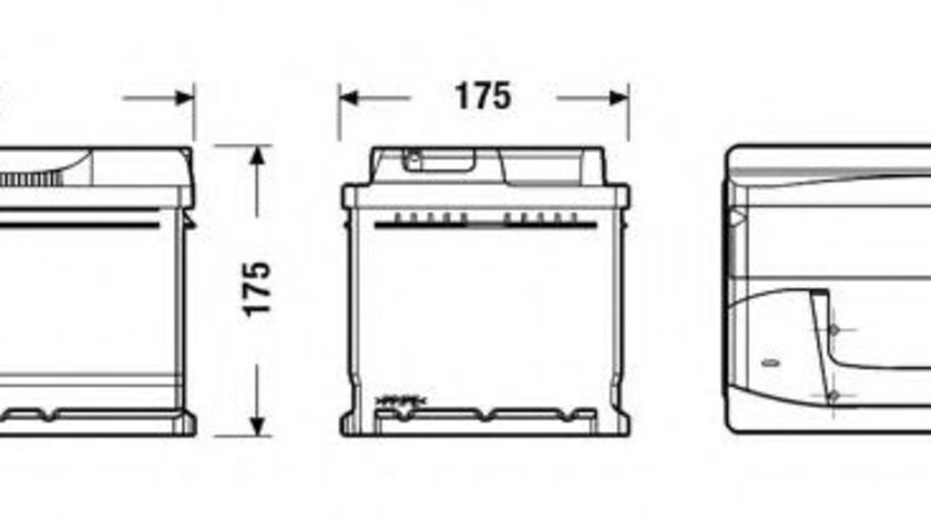 Baterie de pornire OPEL ASTRA G Cabriolet (F67) (2001 - 2005) EXIDE _EB712 piesa NOUA