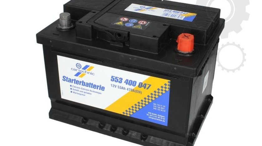 Baterie de pornire OPEL COMBO 71 Producator CARTECHNIC 553400047