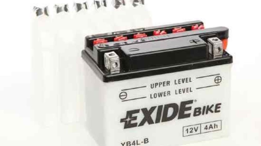 Baterie de pornire PGO MOTORCYCLES G-MAX Producator EXIDE YB4L-B