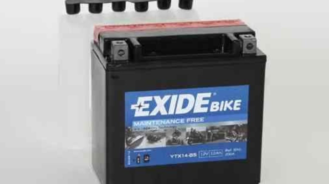 Baterie de pornire PIAGGIO MOTORCYCLES X7 Producator EXIDE YTX14-BS