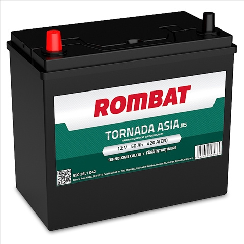 Baterie De Pornire Rombat 55036L1042ROM