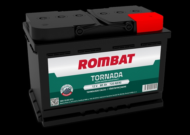 Baterie De Pornire Rombat 5803530072ROM