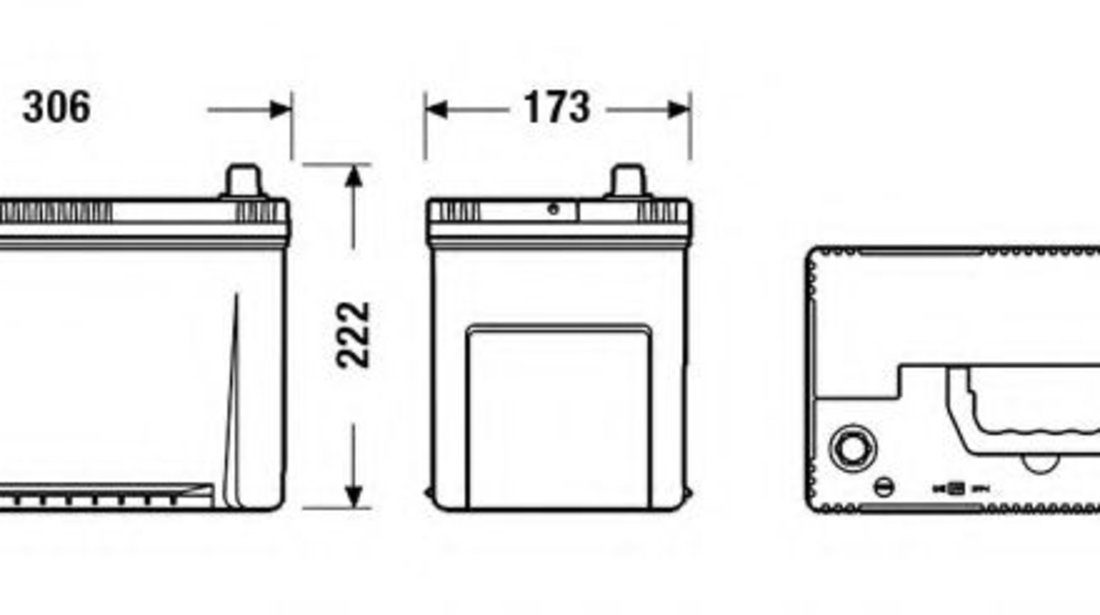 Baterie de pornire SUZUKI GRAND VITARA I (FT) (1998 - 2005) EXIDE EA954 piesa NOUA