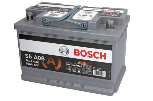 Baterie de pornire VW JETTA III (1K2) (2005 - 2010) BOSCH 0 092 S5A 080 piesa NOUA