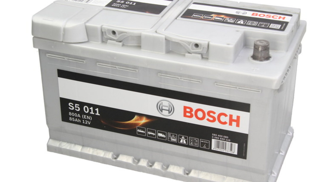 Baterie de pornire VW SCIROCCO (137, 138) (2008 - 2016) BOSCH 0 092 S50 110 piesa NOUA
