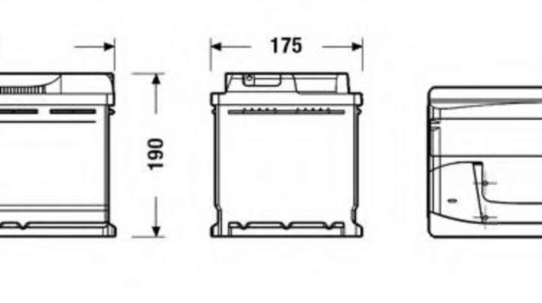 Baterie de pornire VW VENTO (1H2) (1991 - 1998) EXIDE EB800 piesa NOUA