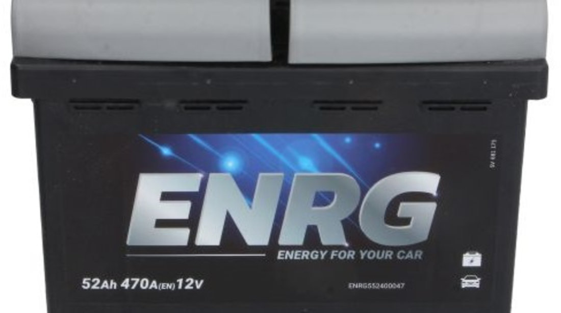 Baterie Enrg 52Ah 470A 12V ENRG552400047