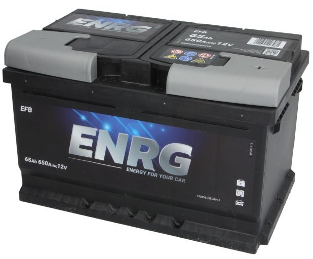 Baterie Enrg 65Ah 650A 12V ENRG565500065