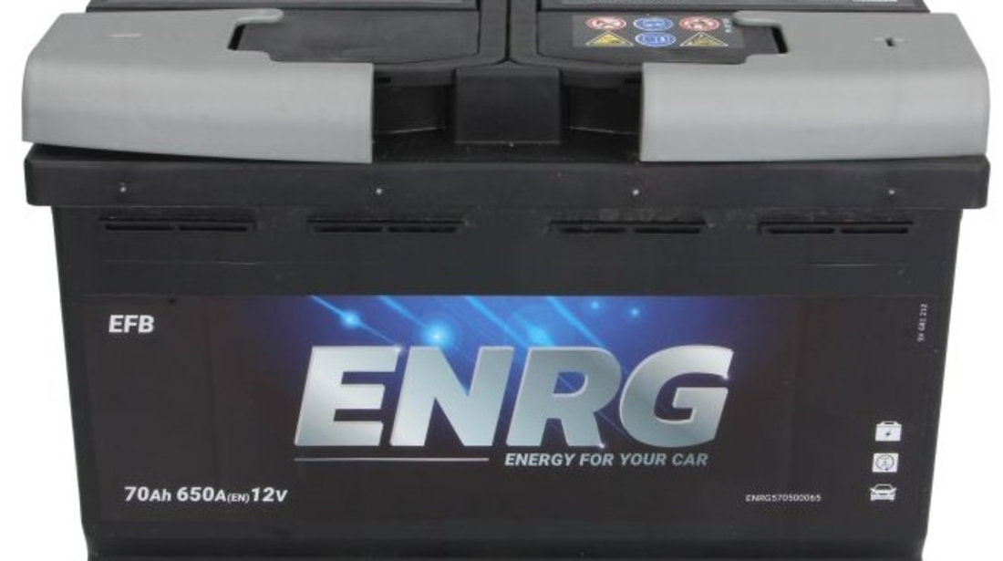 Baterie Enrg 70Ah 650A 12V ENRG570500065