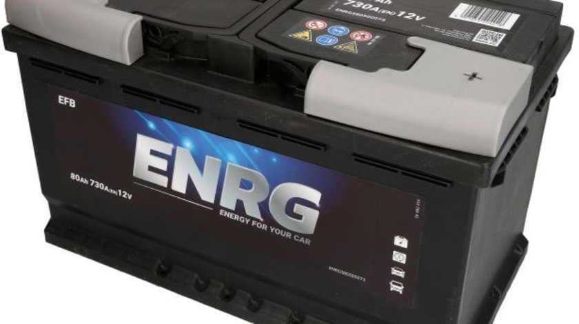 Baterie Enrg 80Ah 730A 12V ENRG580500073