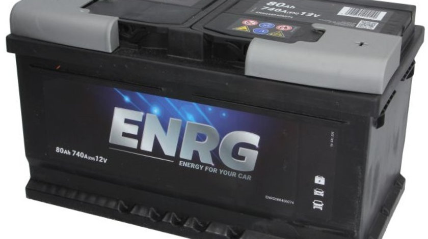 Baterie Enrg 80Ah 740A 12V ENRG580406074