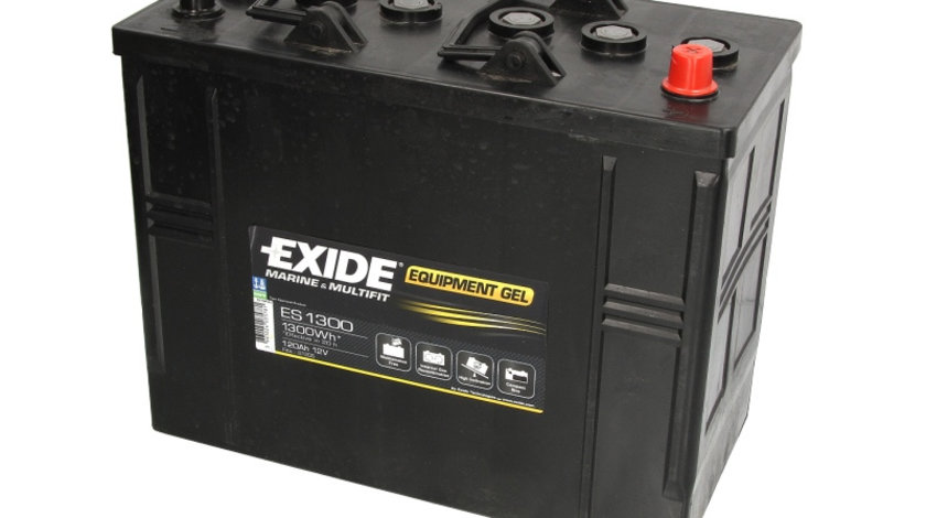 Baterie EXIDE 12V 120Ah GEL (R+ Borna standard) 350x175x290 B00 - fara flansa montare Aplicatii duale cod intern: CI9341CK