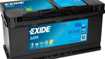 Baterie Exide Agm Start-Stop 106Ah 950A 12V EK1060