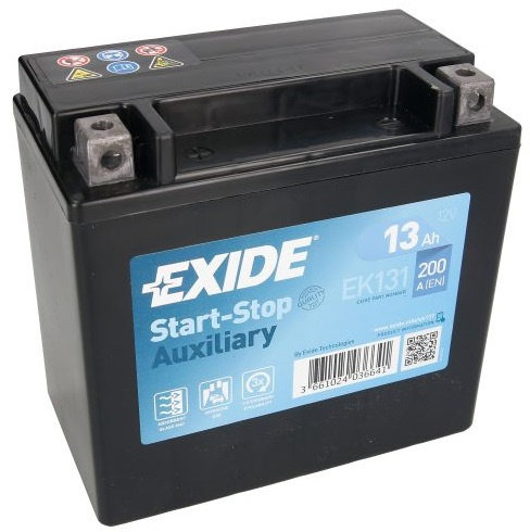 Baterie Exide Auxiliary Start-Stop 13Ah 200A 12V EK131