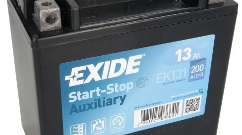 Baterie Exide Auxiliary Start-Stop 13Ah 200A 12V EK131