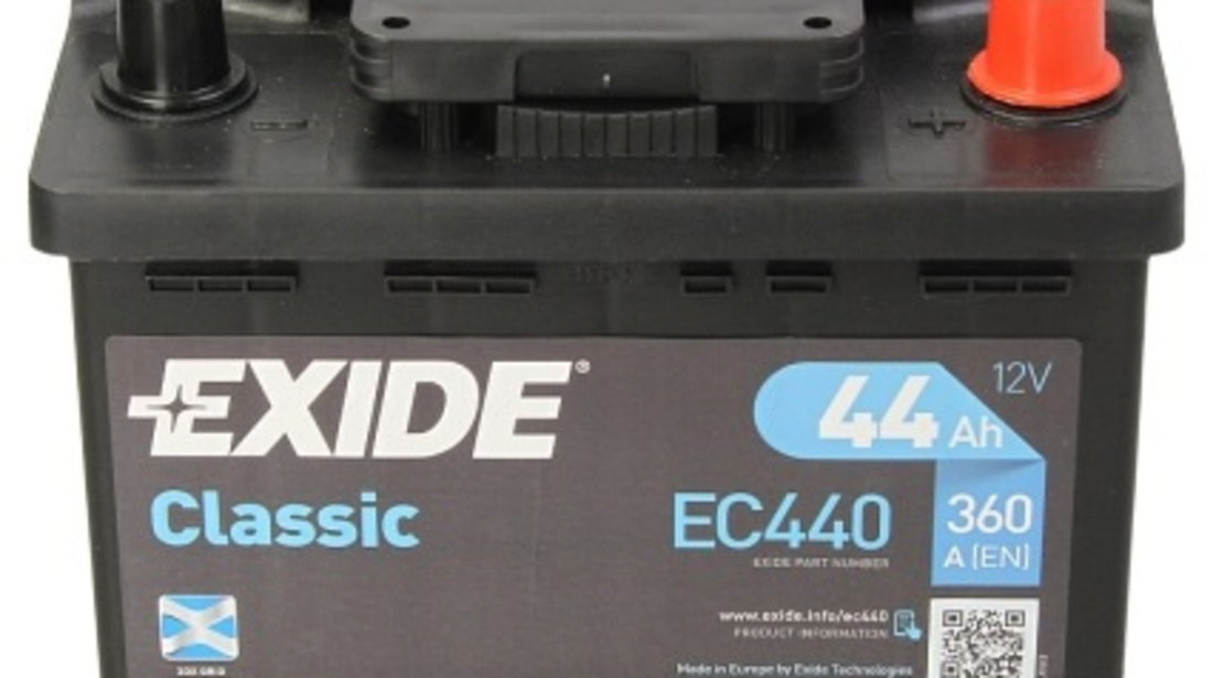 Baterie Exide Classic 44Ah 360A 12V EC440