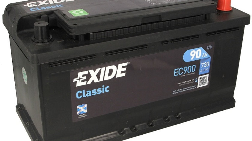 Baterie Exide Classic 90Ah 720A 12V EC900