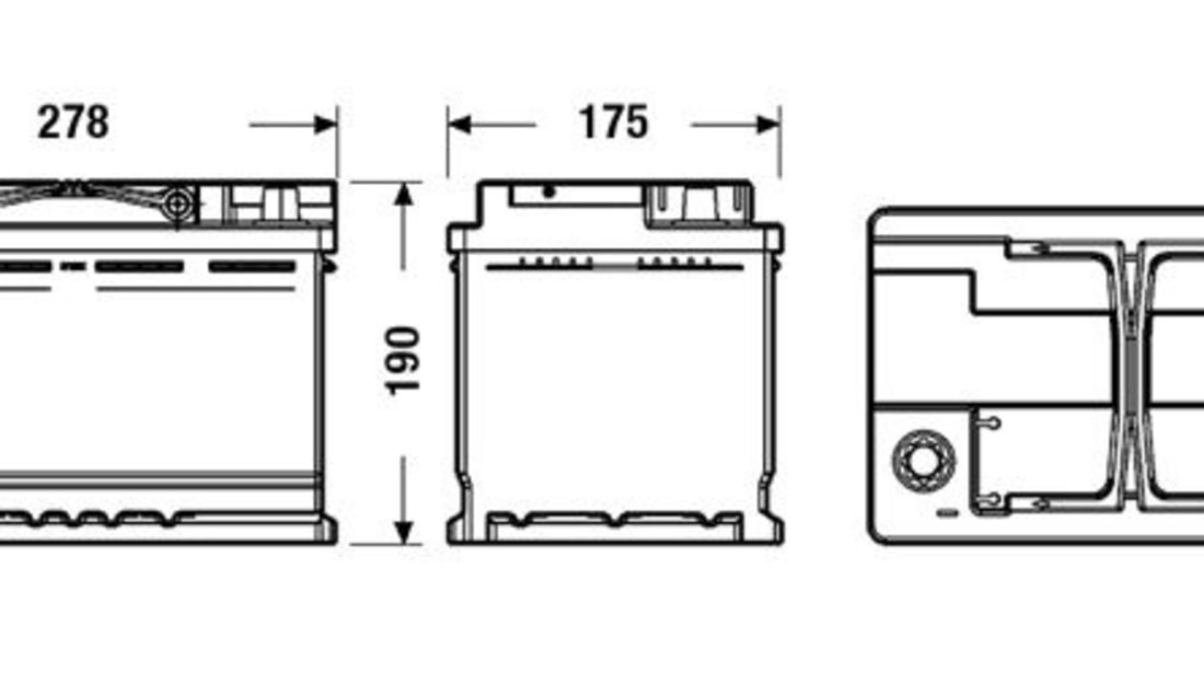 Baterie Exide Dual ETB, Marine &amp; Luisure 70Ah 720A 12V EZ600