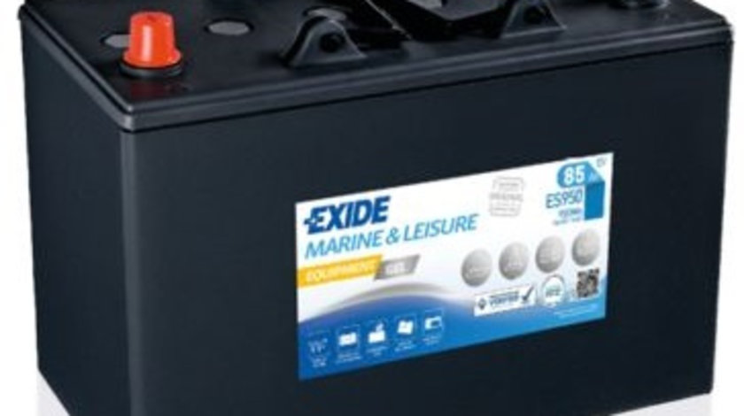 Baterie Exide Equipment Gel, Marine &amp; Leisure 85Ah 460A 12V ES950