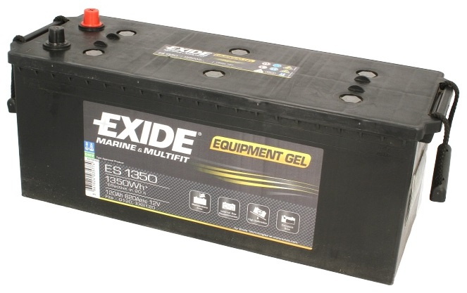 Baterie Exide Equipment Gel, Marine &amp; Multifit 120Ah 760A 12V ES1350